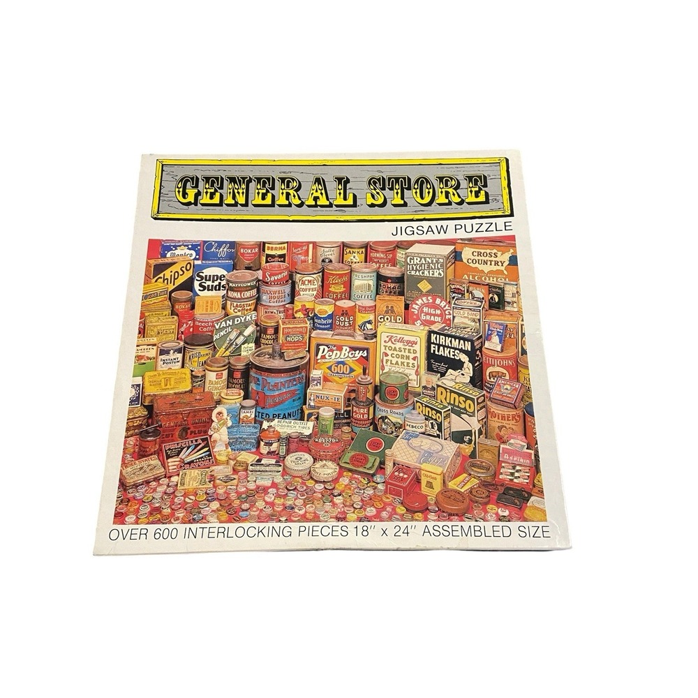 General Store Jigsaw Puzzle Over 600 Pieces 1993 Nordevco
